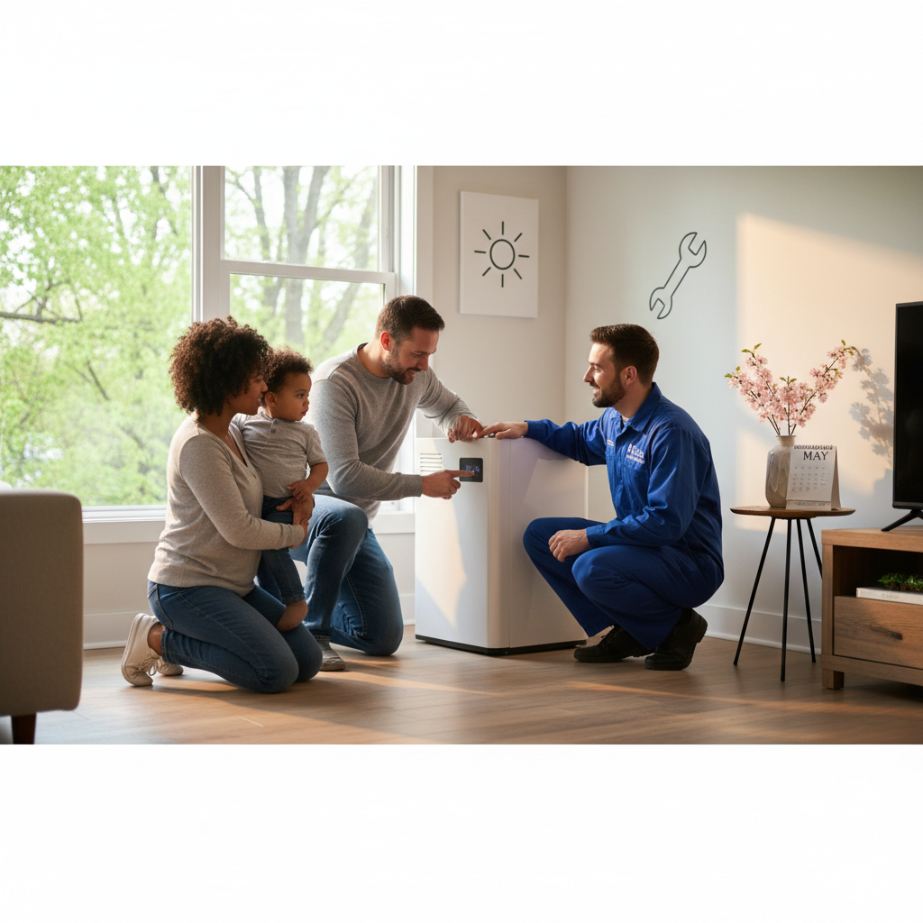 hvac maintenance Elyria Ohio spring service